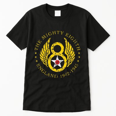 Mighty Eighth 8th Usaaf B17 & B24 Bomber Group Tall T-Shirt