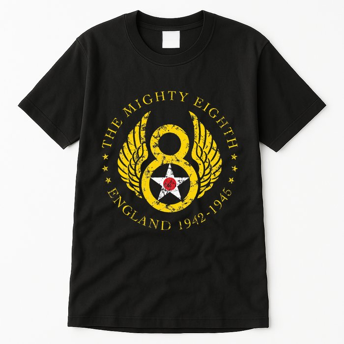 Mighty Eighth 8th Usaaf B17 & B24 Bomber Group Tall T-Shirt