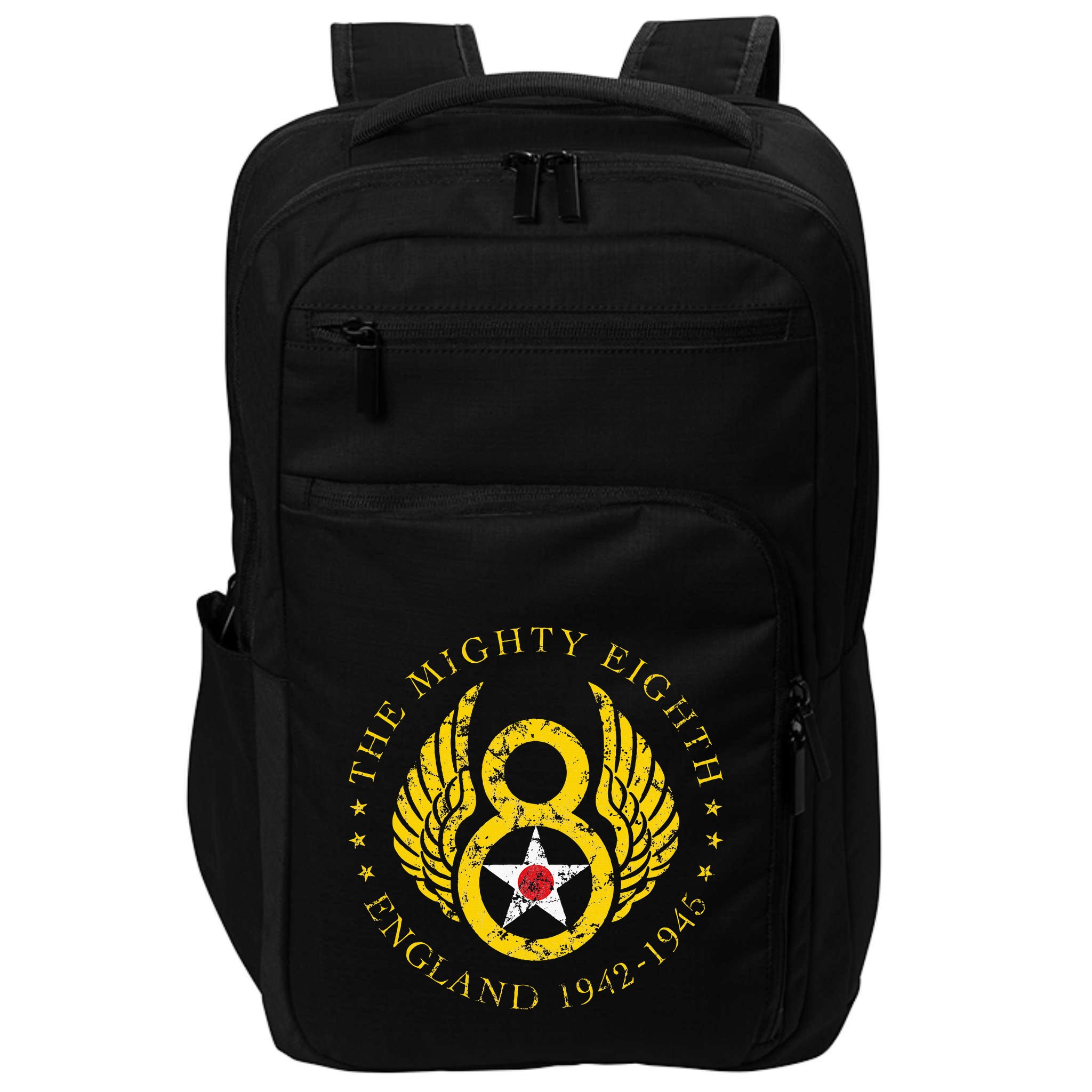 Mighty Eighth 8th Usaaf B17 & B24 Bomber Group Impact Tech Backpack