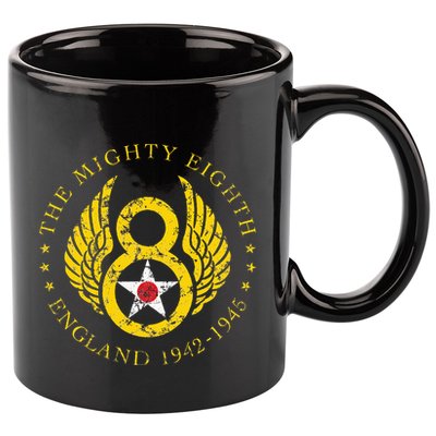 Mighty Eighth 8th Usaaf B17 & B24 Bomber Group 11oz C Handle Ceramic Mug