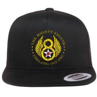 Mighty Eighth 8th Usaaf B17 & B24 Bomber Group Flat Bill Trucker Hat