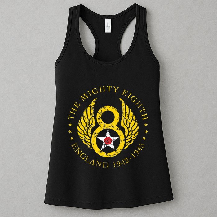 Mighty Eighth 8th Usaaf B17 & B24 Bomber Group Womens Tank Top