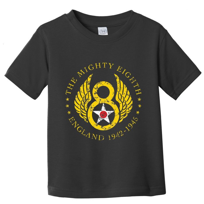 Mighty Eighth 8th Usaaf B17 & B24 Bomber Group Toddler T-Shirt