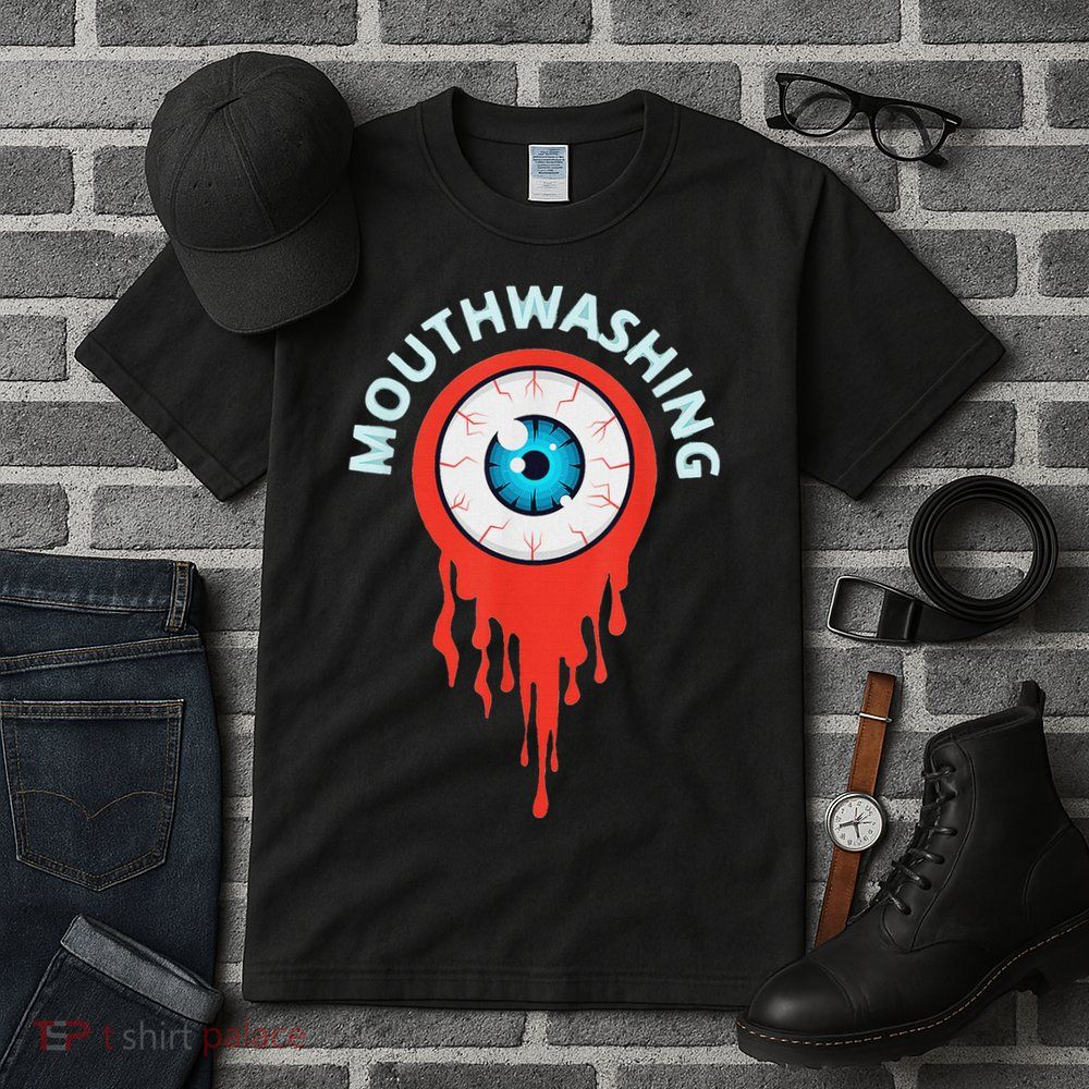 Mouthwashing Eye Art For Horror Fans Tall T-Shirt