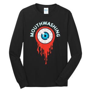 Mouthwashing Eye Art For Horror Fans Tall Long Sleeve T-Shirt