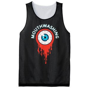 Mouthwashing Eye Art For Horror Fans Mesh Reversible Basketball Jersey Tank