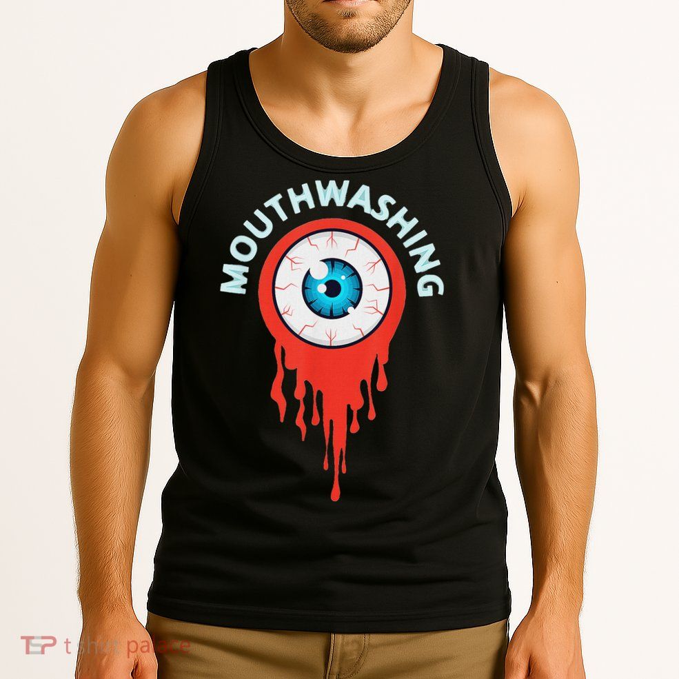 Mouthwashing Eye Art For Horror Fans Tank Top