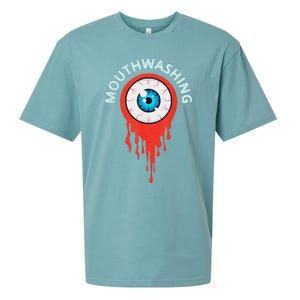 Mouthwashing Eye Art For Horror Fans Sueded Cloud Jersey T-Shirt