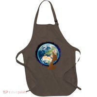 Mother Earth Afro Hair Galaxy Apron