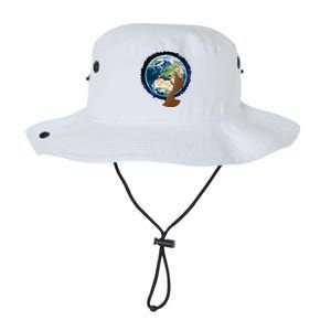 Mother Earth Afro Hair Galaxy Legacy Cool Fit Booney Bucket Hat