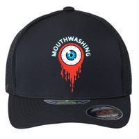 Mouthwashing Eye Art For Horror Fans Flexfit Unipanel Trucker Cap