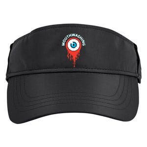 Mouthwashing Eye Art For Horror Fans Adult Drive Performance Visor