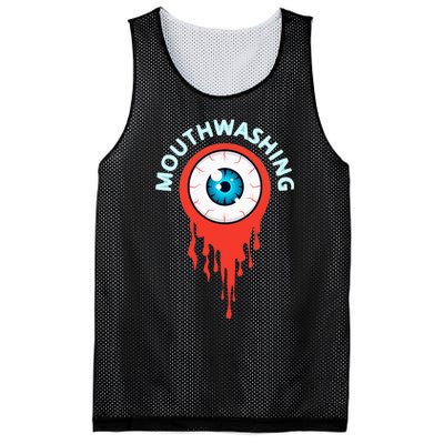 Mouthwashing Eye Art For Horror Fans Mesh Reversible Basketball Jersey Tank