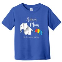 Mama Elephant Autism Awareness Autism Mom Cool Gift Toddler T-Shirt