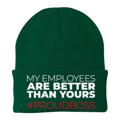 My Employees Are Better Than Yours Boss Appreciation Knit Cap Winter Beanie