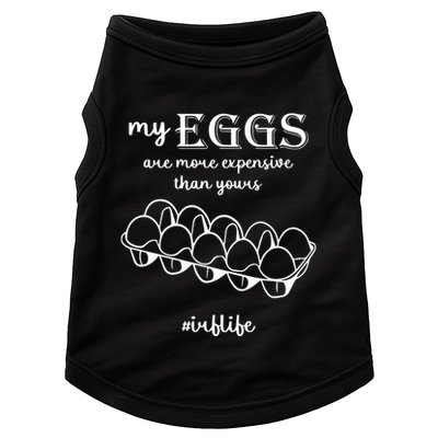 My Eggs Are More Expensive Than Yours Doggie Tank