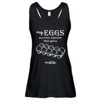 My Eggs Are More Expensive Than Yours Ladies Essential Flowy Tank