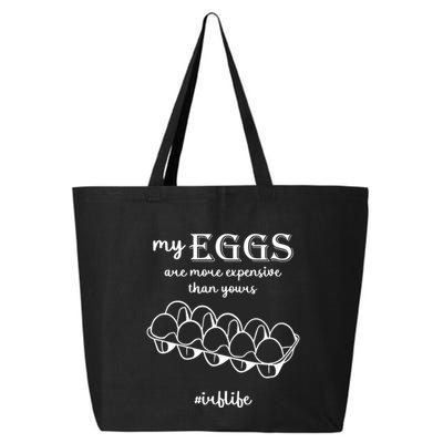 My Eggs Are More Expensive Than Yours 25L Jumbo Tote