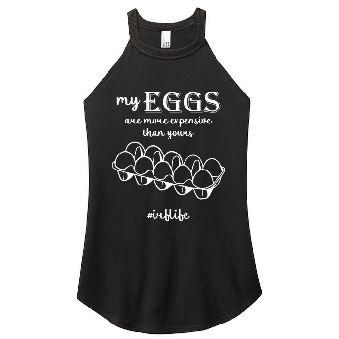 My Eggs Are More Expensive Than Yours Women's Perfect Tri Rocker Tank