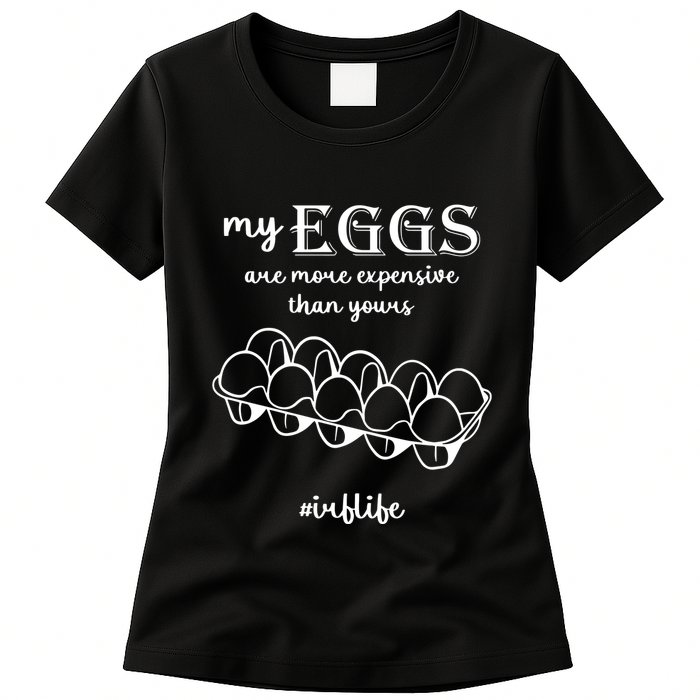 My Eggs Are More Expensive Than Yours Womens T-Shirt