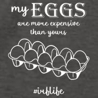 My Eggs Are More Expensive Than Yours Vector Backpack