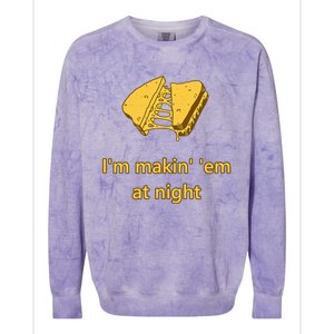 Makin Em At Night Colorblast Crewneck Sweatshirt