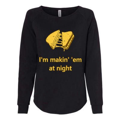 Makin Em At Night Womens California Wash Sweatshirt