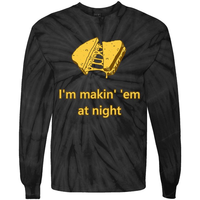 Makin Em At Night Tie-Dye Long Sleeve Shirt