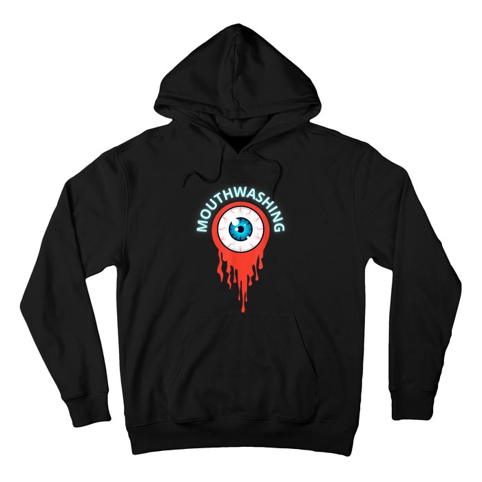 Mouthwashing Eye Art For Horror Fans Hoodie