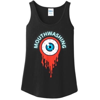 Mouthwashing Eye Art For Horror Fans Ladies Essential Tank