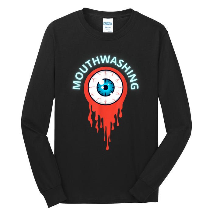 Mouthwashing Eye Art For Horror Fans Tall Long Sleeve T-Shirt