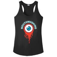 Mouthwashing Eye Art For Horror Fans Ladies PosiCharge Competitor Racerback Tank