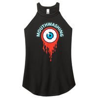 Mouthwashing Eye Art For Horror Fans Women's Perfect Tri Rocker Tank