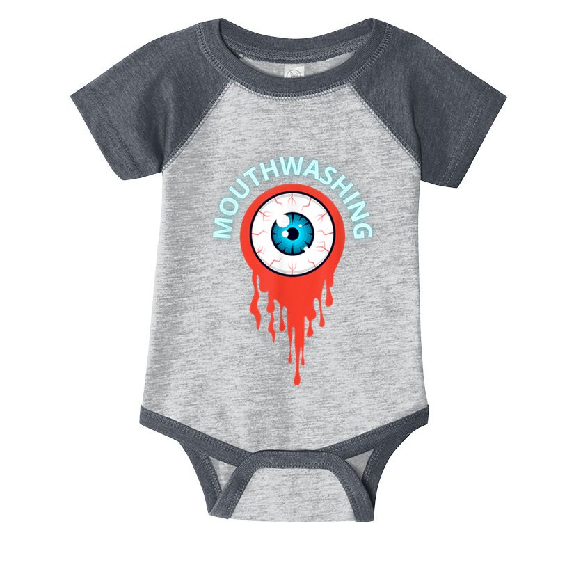 Mouthwashing Eye Art For Horror Fans Infant Baby Jersey Bodysuit