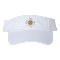 Modernhip Earthy Asymmetrical Mandala Valucap Bio-Washed Visor