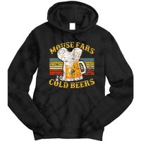 Mouse Ears And Cold Beers Vintage Retro Beer Drinkers Tie Dye Hoodie