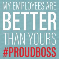 My Employees Are Better Than Yours Boss Appreciation Sueded Cloud Jersey T-Shirt