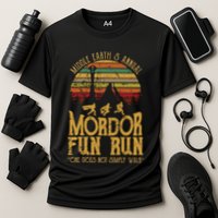 Middle EarthS Annual Mordor Fun Run One Does Not Simply Walk Into Mordor Performance Shirt