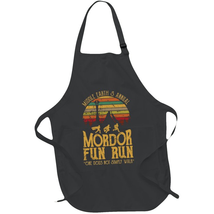 Middle EarthS Annual Mordor Fun Run One Does Not Simply Walk Into Mordor Apron