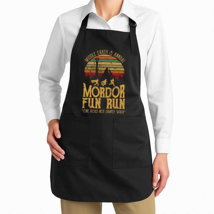 Middle EarthS Annual Mordor Fun Run One Does Not Simply Walk Into Mordor Apron