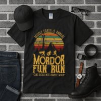Middle EarthS Annual Mordor Fun Run One Does Not Simply Walk Into Mordor Tall T-Shirt