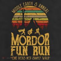 Middle EarthS Annual Mordor Fun Run One Does Not Simply Walk Into Mordor Beanie