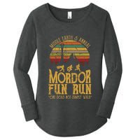 Middle EarthS Annual Mordor Fun Run One Does Not Simply Walk Into Mordor Women's Perfect Tri Tunic Long Sleeve Shirt
