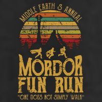 Middle EarthS Annual Mordor Fun Run One Does Not Simply Walk Into Mordor Trucker Hat