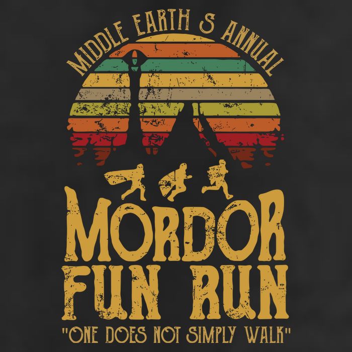 Middle EarthS Annual Mordor Fun Run One Does Not Simply Walk Into Mordor Trucker Hat