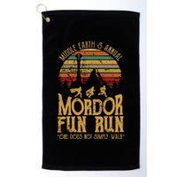 Middle EarthS Annual Mordor Fun Run One Does Not Simply Walk Into Mordor Golf Towel