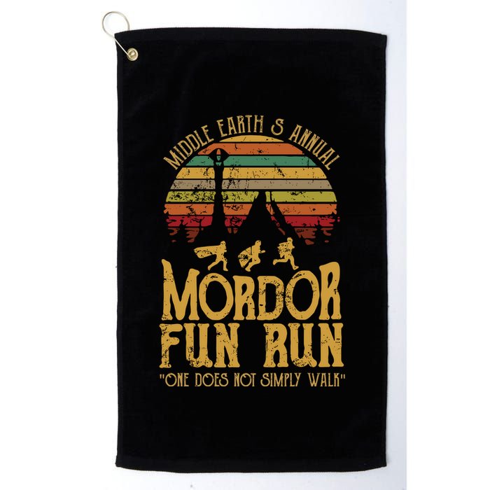 Middle EarthS Annual Mordor Fun Run One Does Not Simply Walk Into Mordor Golf Towel
