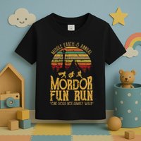 Middle EarthS Annual Mordor Fun Run One Does Not Simply Walk Into Mordor Toddler T-Shirt