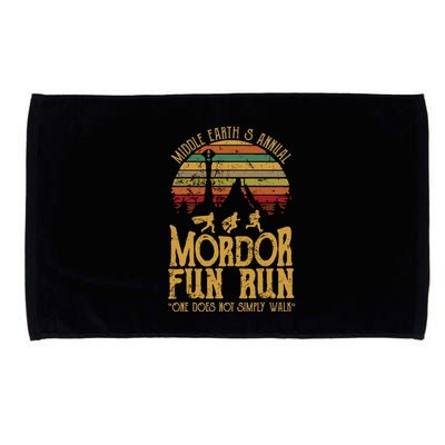 Middle EarthS Annual Mordor Fun Run One Does Not Simply Walk Into Mordor Microfiber Hand Towel