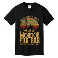 Middle EarthS Annual Mordor Fun Run One Does Not Simply Walk Into Mordor Kids T-Shirt